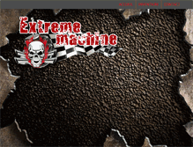 Tablet Screenshot of extrememachine.ca